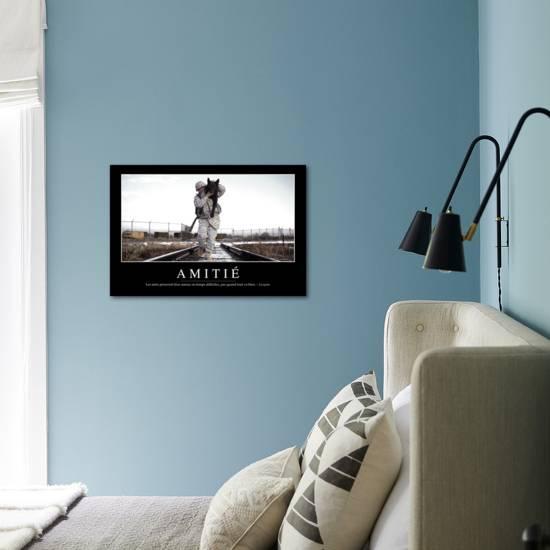 Amitie Citation Et Affiche D Inspiration Et Motivation Photographic Print Art Com