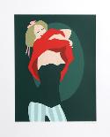 Untitled 3 (Seated Woman)-Amleto Dalla Costa-Serigraph