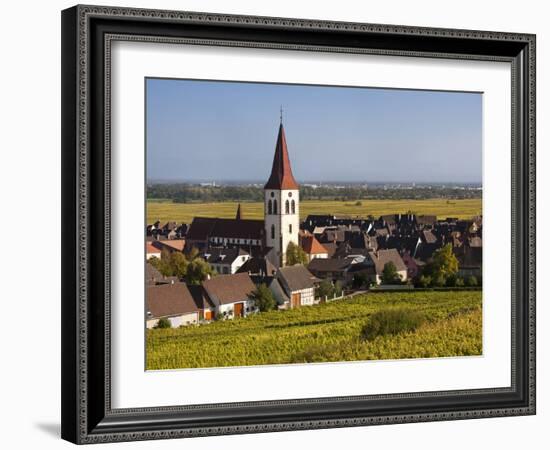 Ammerschwihr, Alsatian Wine Route, Alsace Region, Haut-Rhin, France-Walter Bibikow-Framed Photographic Print