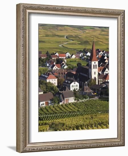 Ammerschwihr, Alsatian Wine Route, Alsace Region, Haut-Rhin, France-Walter Bibikow-Framed Photographic Print