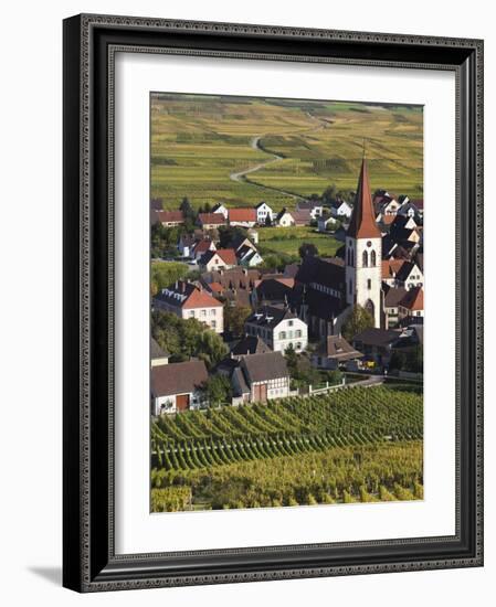 Ammerschwihr, Alsatian Wine Route, Alsace Region, Haut-Rhin, France-Walter Bibikow-Framed Photographic Print