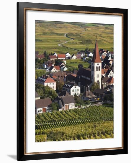 Ammerschwihr, Alsatian Wine Route, Alsace Region, Haut-Rhin, France-Walter Bibikow-Framed Photographic Print