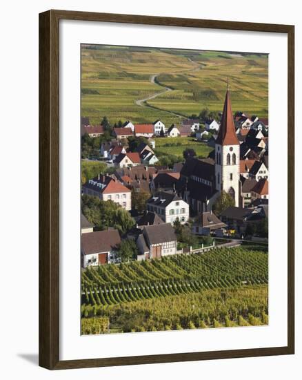 Ammerschwihr, Alsatian Wine Route, Alsace Region, Haut-Rhin, France-Walter Bibikow-Framed Photographic Print