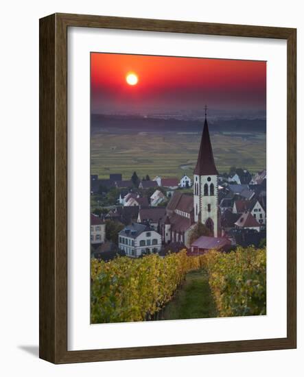 Ammerschwihr, Alsatian Wine Route, Alsace Region, Haut-Rhin, France-Walter Bibikow-Framed Photographic Print