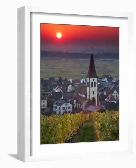 Ammerschwihr, Alsatian Wine Route, Alsace Region, Haut-Rhin, France-Walter Bibikow-Framed Photographic Print