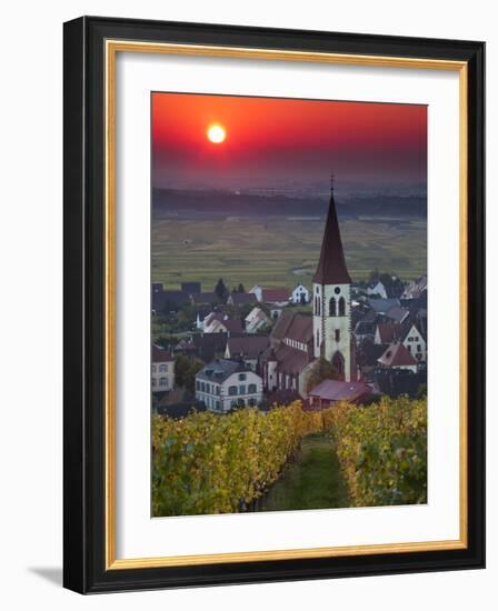 Ammerschwihr, Alsatian Wine Route, Alsace Region, Haut-Rhin, France-Walter Bibikow-Framed Photographic Print