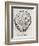 Ammonite Fossil, 16th Century-Middle Temple Library-Framed Photographic Print