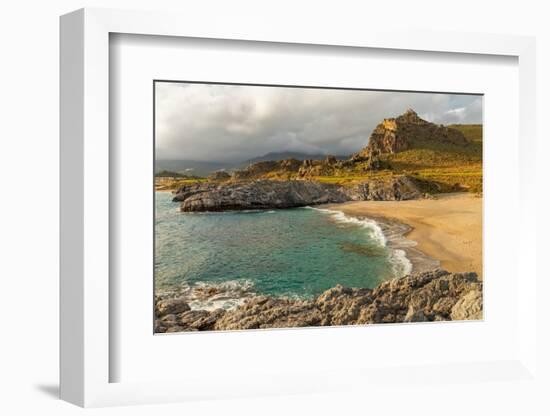 Ammoudi Beach, Plakias, Rethymno, Crete, Greek Islands, Greece, Europe-Markus Lange-Framed Photographic Print