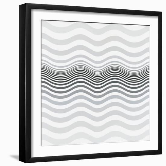 Amnesia, 1964-Bridget Riley-Framed Art Print