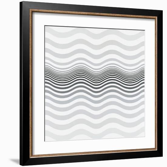 Amnesia, 1964-Bridget Riley-Framed Art Print