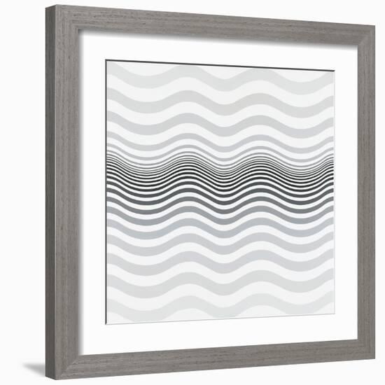 Amnesia, 1964-Bridget Riley-Framed Art Print