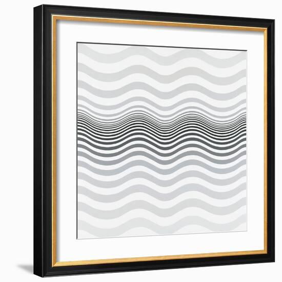 Amnesia, 1964-Bridget Riley-Framed Art Print