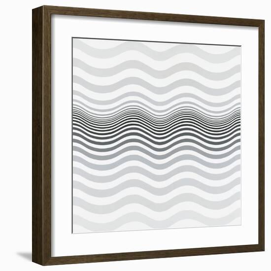 Amnesia, 1964-Bridget Riley-Framed Art Print