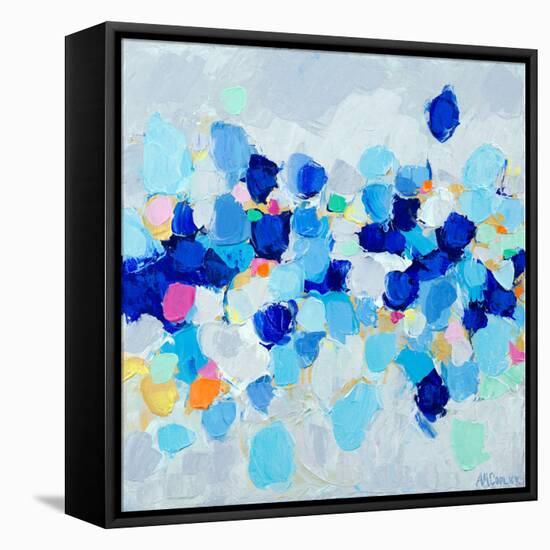 Amoebic Party I-Ann Marie Coolick-Framed Stretched Canvas