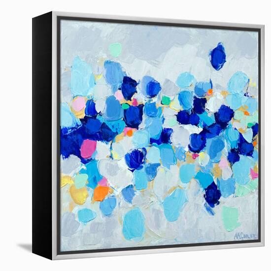 Amoebic Party I-Ann Marie Coolick-Framed Stretched Canvas