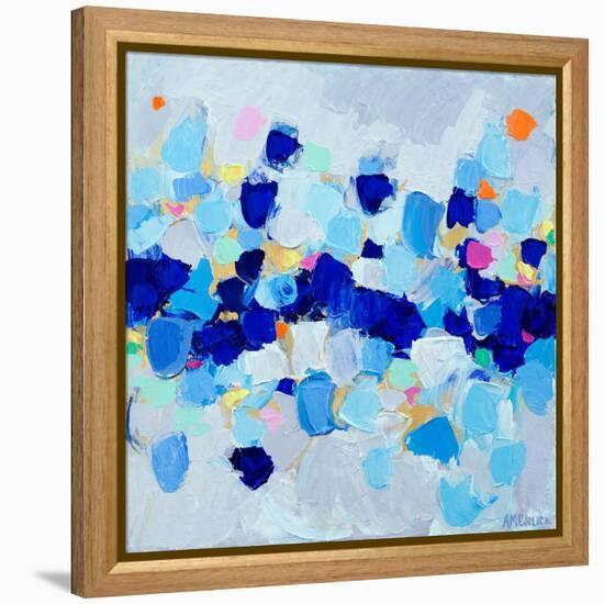 Amoebic Party II-Ann Marie Coolick-Framed Stretched Canvas