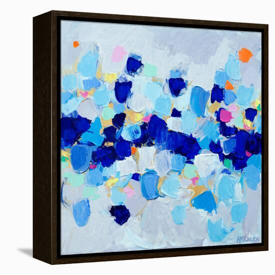 Amoebic Party II-Ann Marie Coolick-Framed Stretched Canvas
