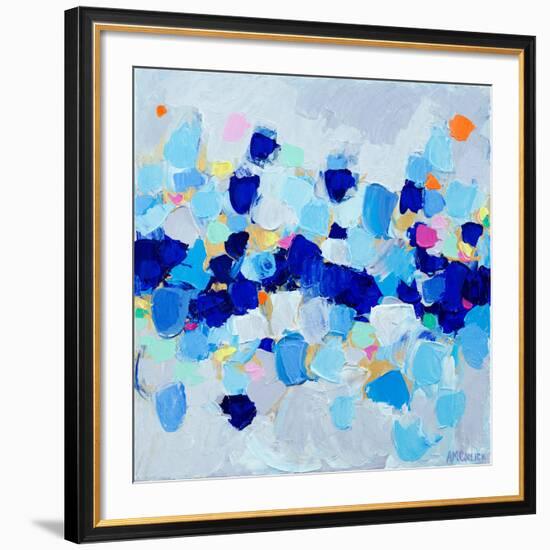 Amoebic Party II-Ann Marie Coolick-Framed Giclee Print