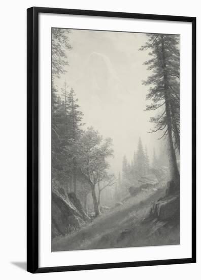 Among the Bernese Alps - Vintage-Albert Bierstadt-Framed Giclee Print