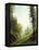 Among the Bernese Alps-Albert Bierstadt-Framed Premier Image Canvas