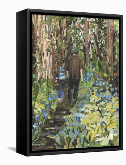 Among the Bluebells-Kirstie Adamson-Framed Premier Image Canvas