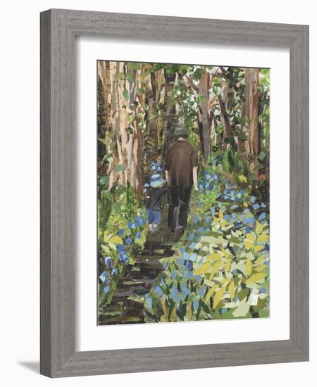 Among the Bluebells-Kirstie Adamson-Framed Giclee Print