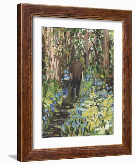 Among the Bluebells-Kirstie Adamson-Framed Giclee Print