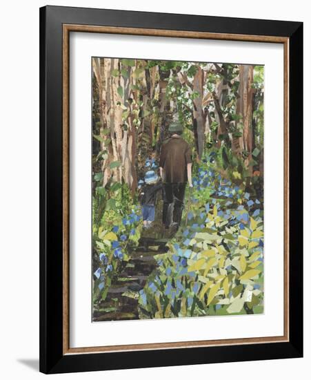 Among the Bluebells-Kirstie Adamson-Framed Giclee Print