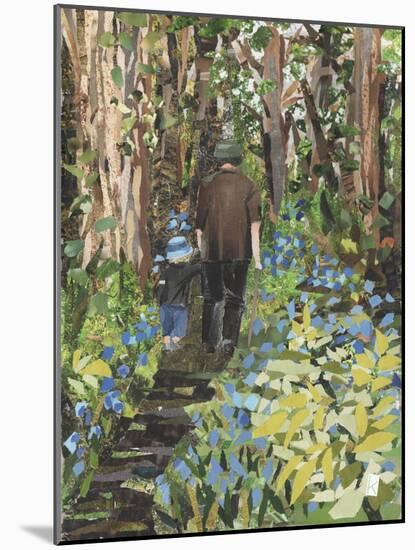 Among the Bluebells-Kirstie Adamson-Mounted Giclee Print