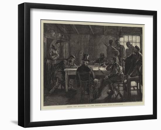 Among the Brigands, III, the Victim under Cross-Examination-null-Framed Giclee Print