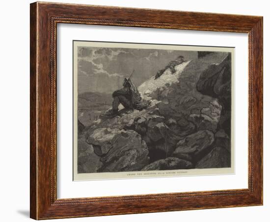 Among the Brigands, IV, a Robber Outpost-null-Framed Giclee Print