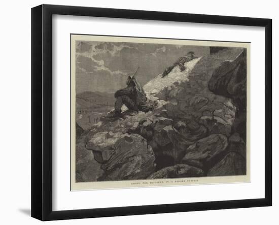 Among the Brigands, IV, a Robber Outpost-null-Framed Giclee Print