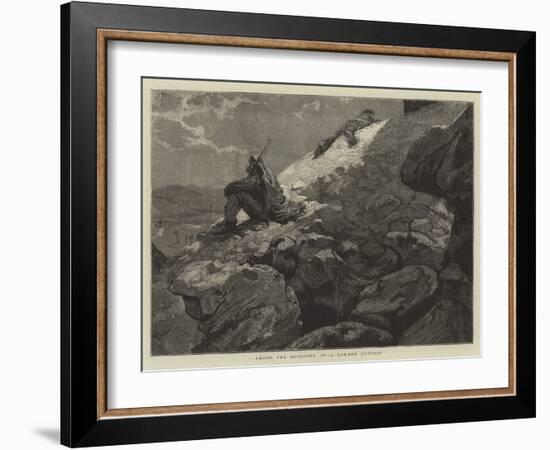 Among the Brigands, IV, a Robber Outpost-null-Framed Giclee Print