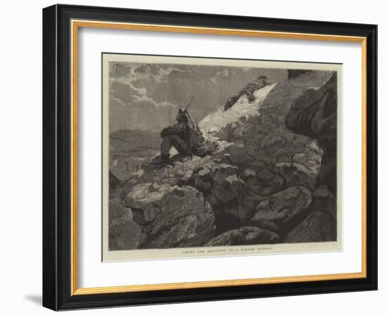 Among the Brigands, IV, a Robber Outpost-null-Framed Giclee Print