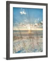 Among the Grass-Robert Jones-Framed Art Print