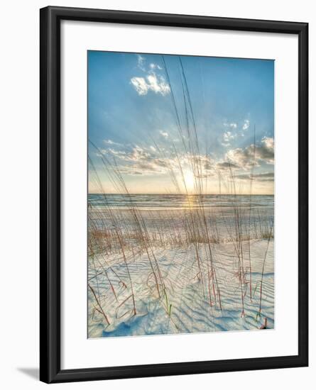 Among the Grass-Robert Jones-Framed Art Print