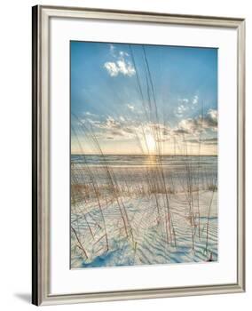 Among the Grass-Robert Jones-Framed Art Print