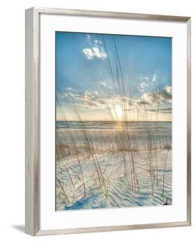 Among the Grass-Robert Jones-Framed Art Print