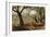 Among the Olive Trees-Telemaco Signorini-Framed Art Print