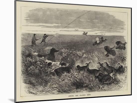 Among the Prairie Hens-Harrison William Weir-Mounted Giclee Print