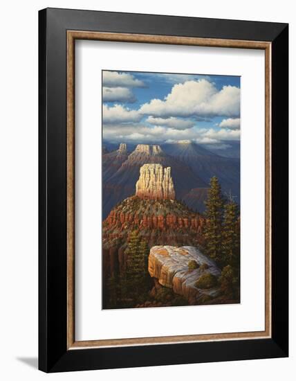 Among the Temples-R.W. Hedge-Framed Photographic Print