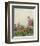 Among the Wild Azaleas-Charles Courtney Curran-Framed Premium Giclee Print