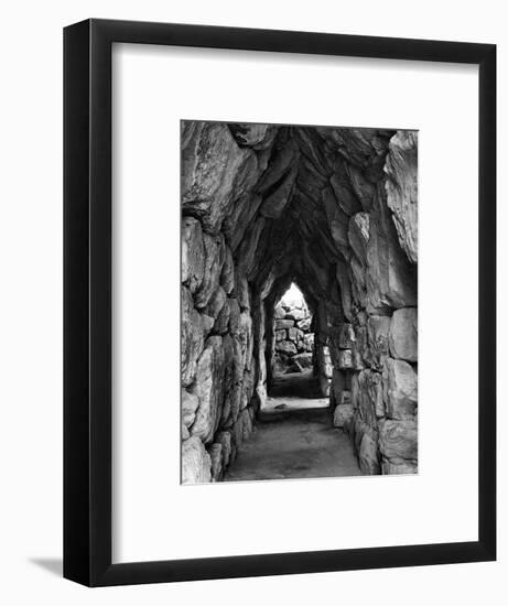 Amongst the Ruins of Tirynth, Greece, 1937-Martin Hurlimann-Framed Giclee Print