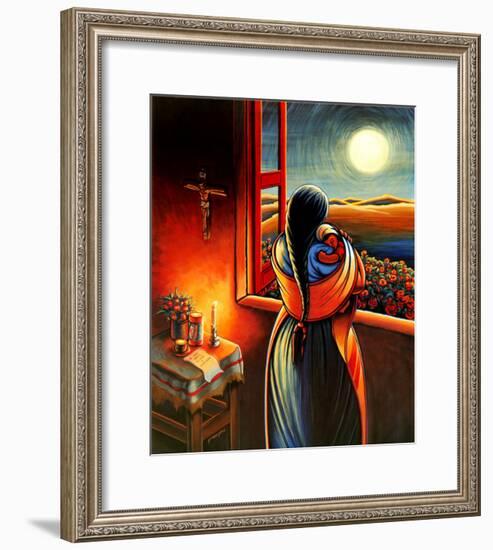 Amor a Todas Horas-Simon Silva-Framed Art Print