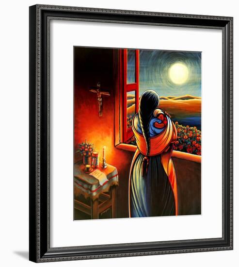 Amor a Todas Horas-Simon Silva-Framed Art Print