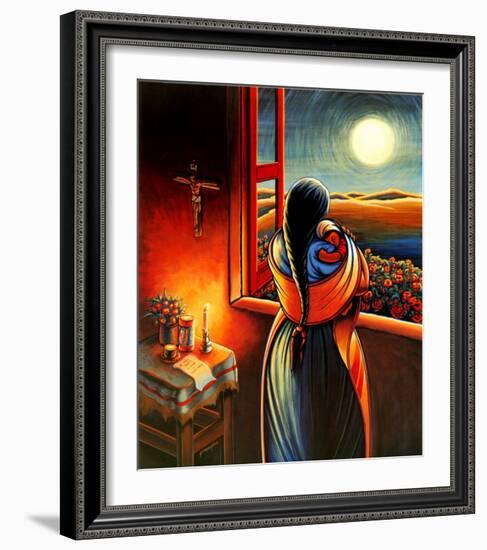 Amor a Todas Horas-Simon Silva-Framed Art Print