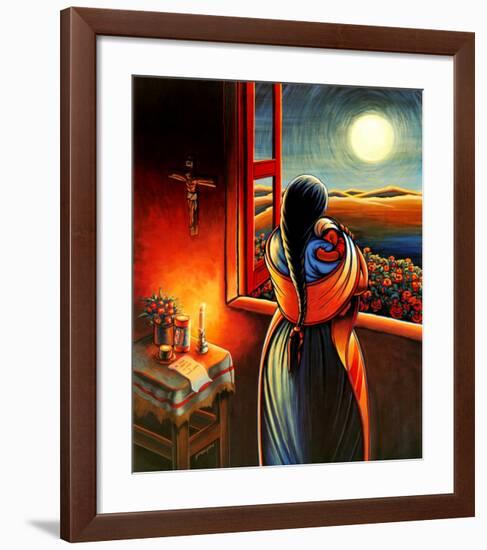 Amor a Todas Horas-Simon Silva-Framed Art Print