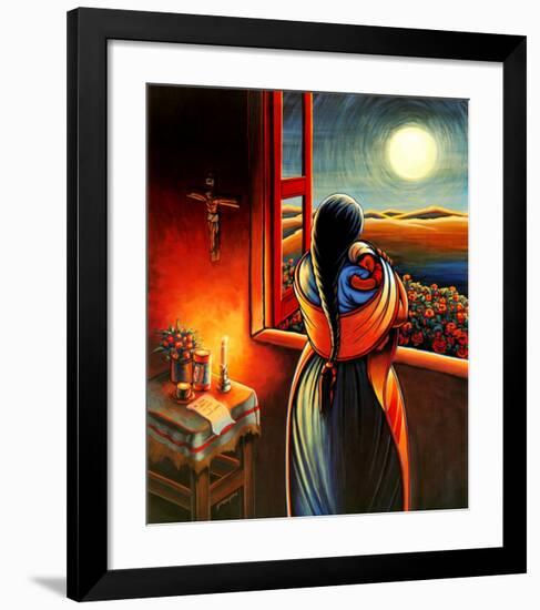 Amor a Todas Horas-Simon Silva-Framed Art Print