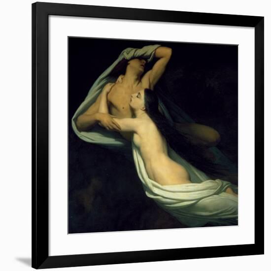 Amor and Psyche-null-Framed Art Print