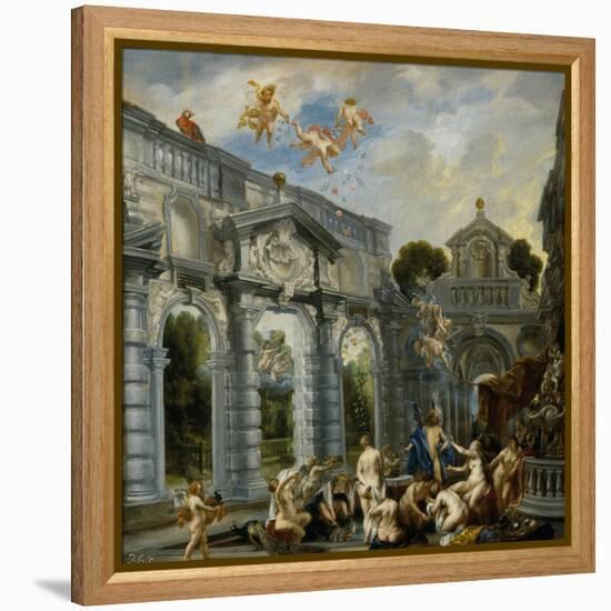 Amor and Psyche-Jacob Jordaens-Framed Premier Image Canvas